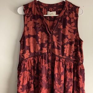 Free People Floral Summer Dress